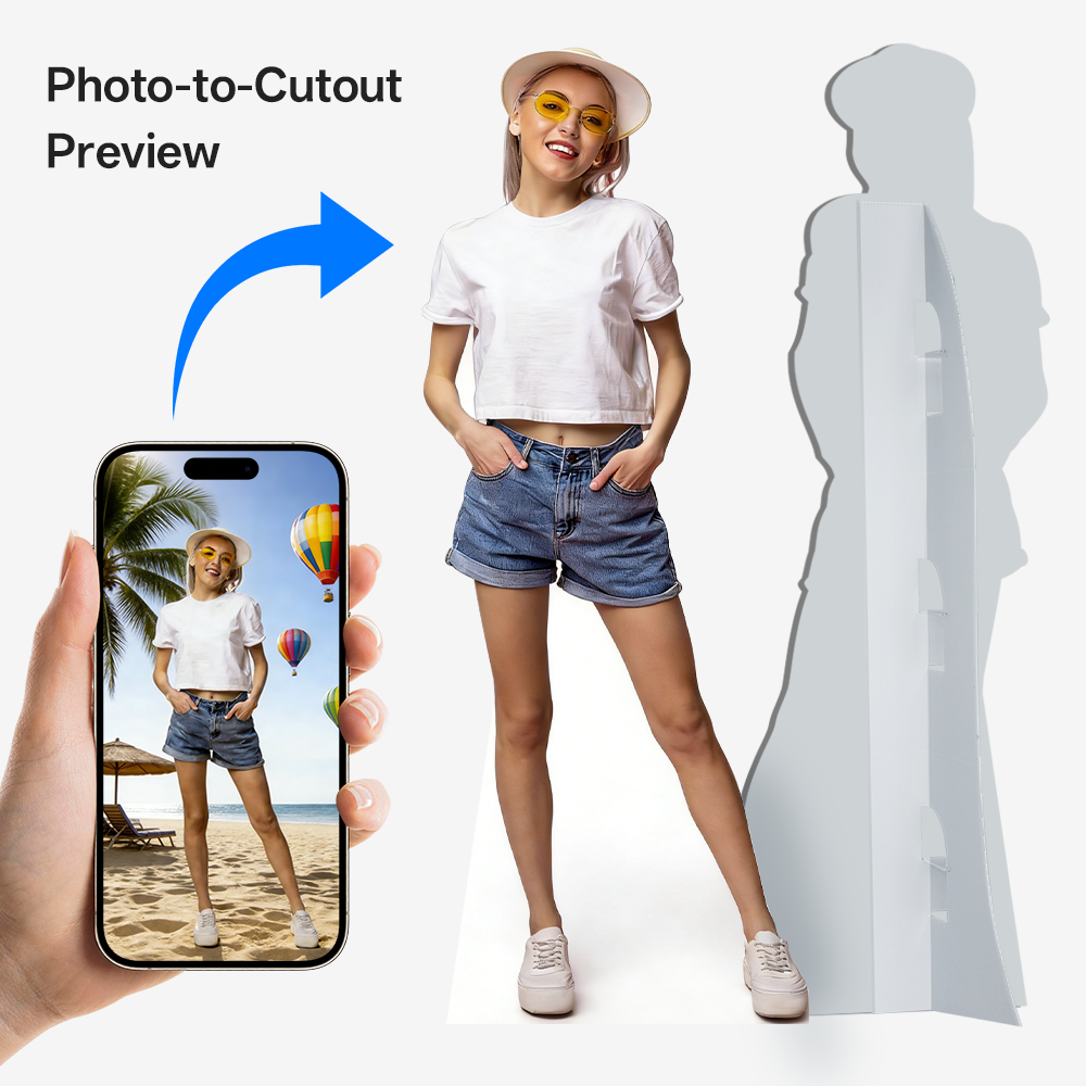 Custom Life-Size Cardboard Cutouts – 2ft to 7ft Secondary image