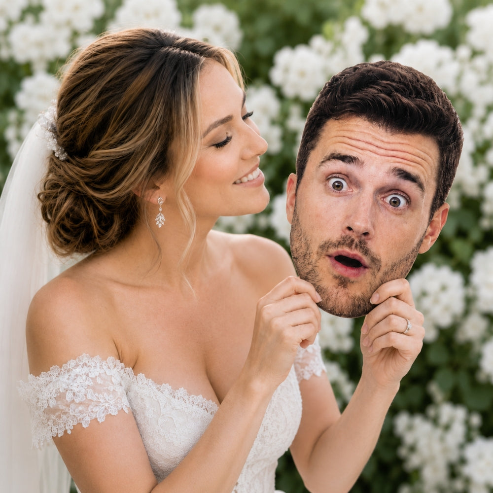 Custom Wedding Big Head Cutouts Secondary image